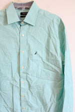 Nautica Classic Fit Light Blue Button Down Shirt | 15 1/2 32/33