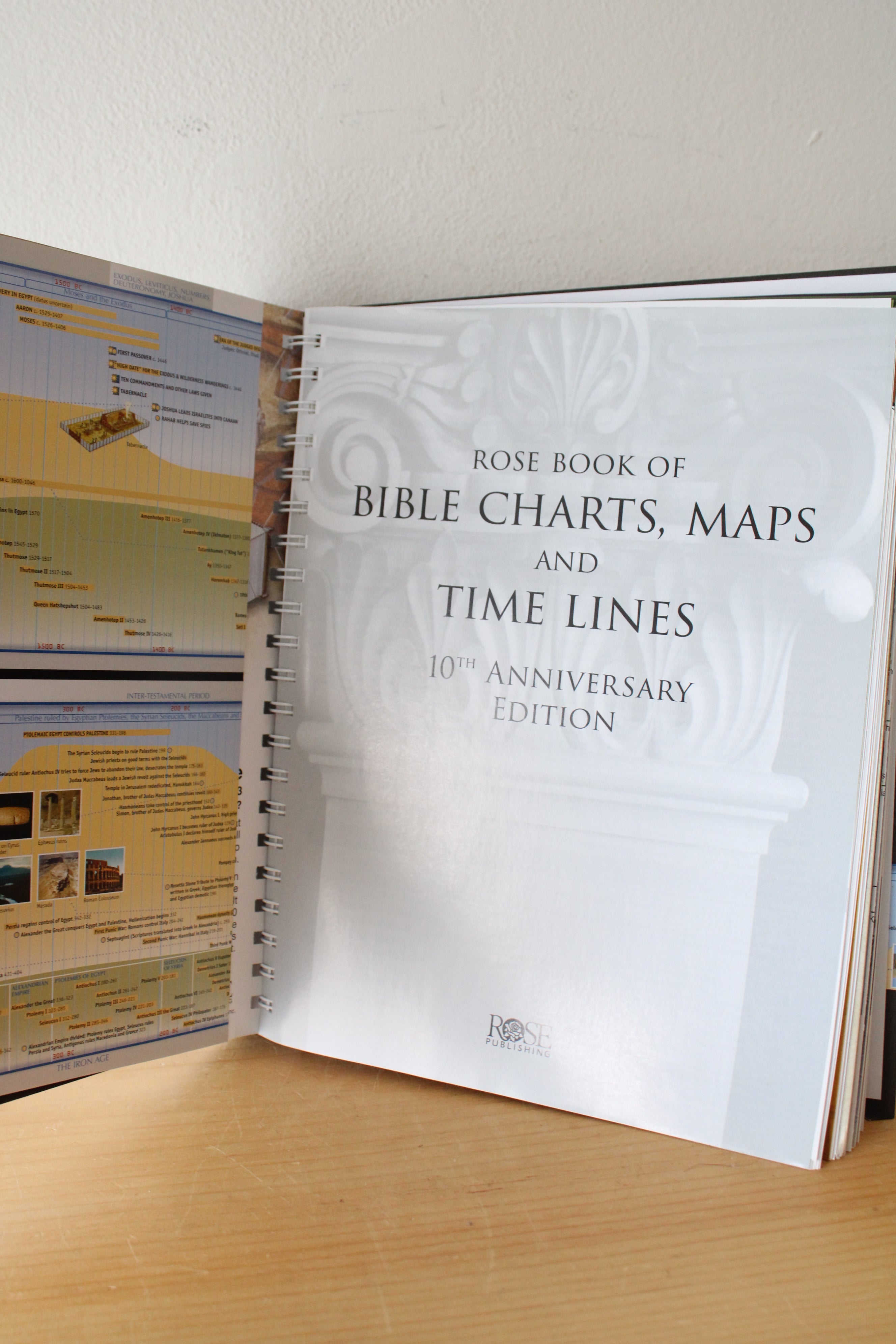 Rose Book Of Bible Charts, Maps & Timelines By Rose Publishing