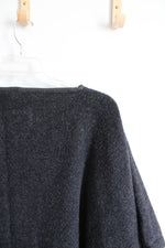 Coach Gray Wool Blend Poncho | XS/S