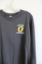 Badger Oxford Baseball Gray Sweatshirt | XL