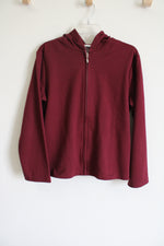 Architect Maroon Hoodie | M