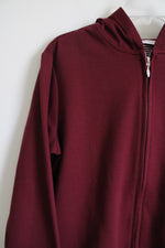 Architect Maroon Hoodie | M