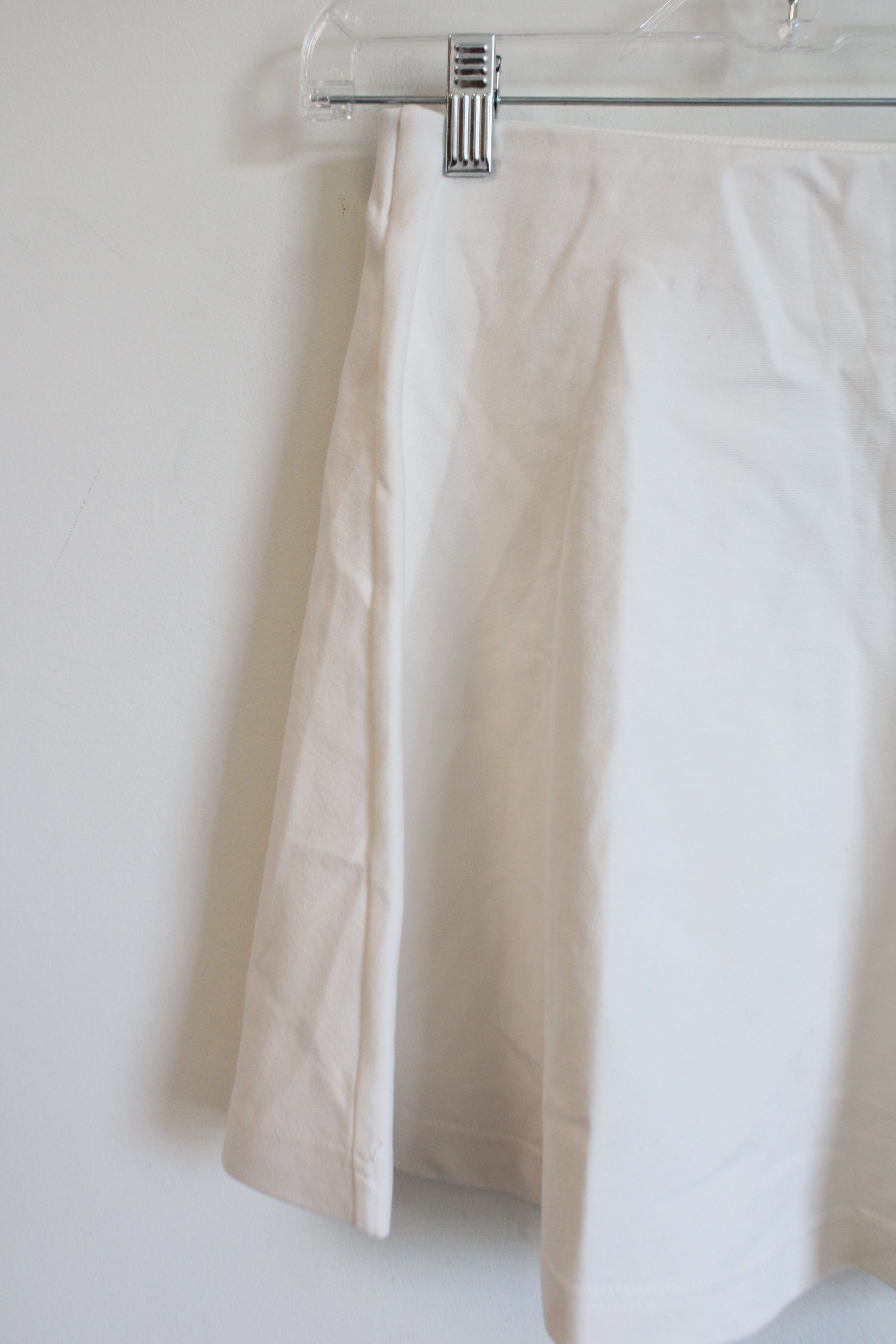 NEW H&M White Skater Skirt | XS