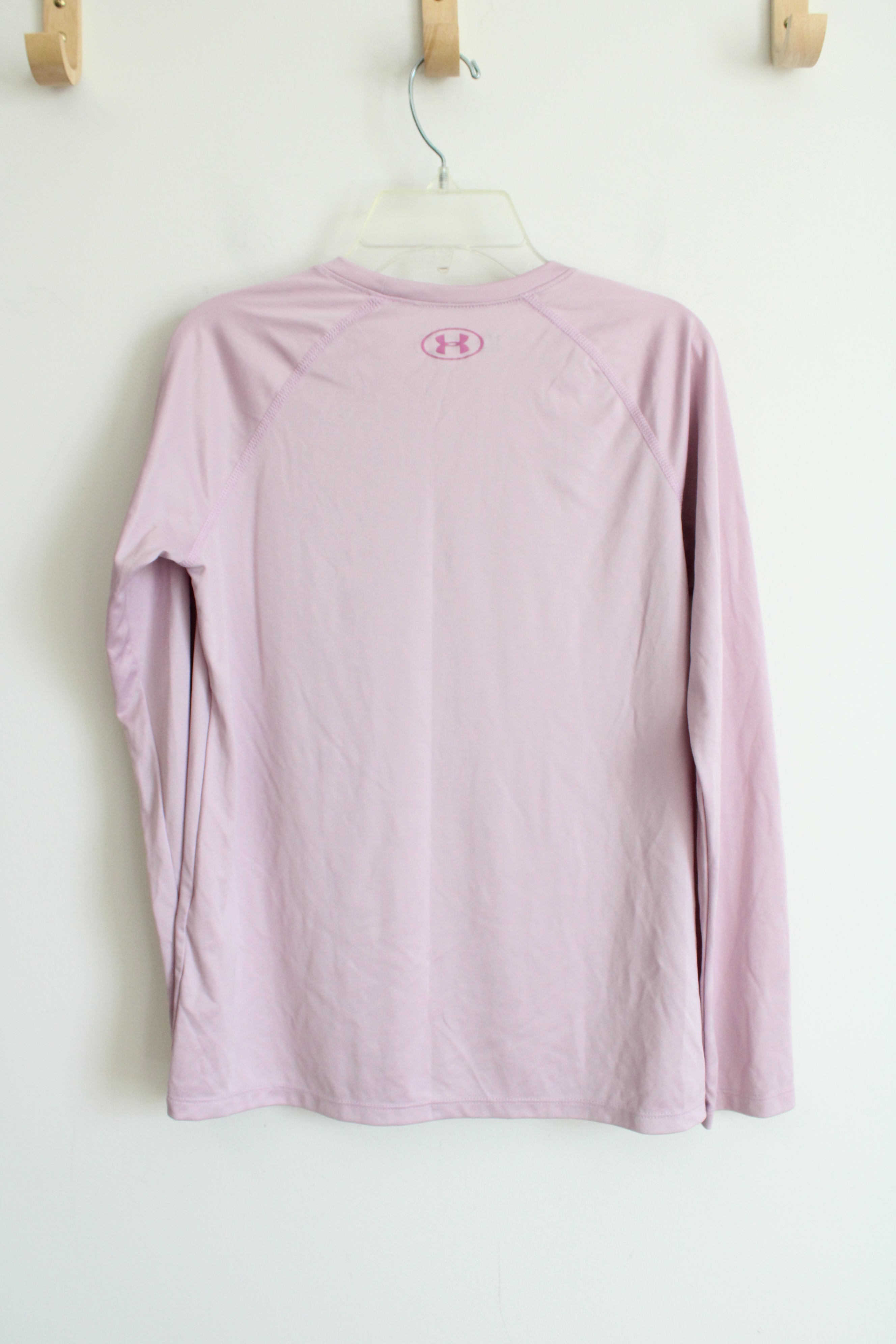 Under Armour Pink Long Sleeved Athletic Shirt | Youth XL (18/20)