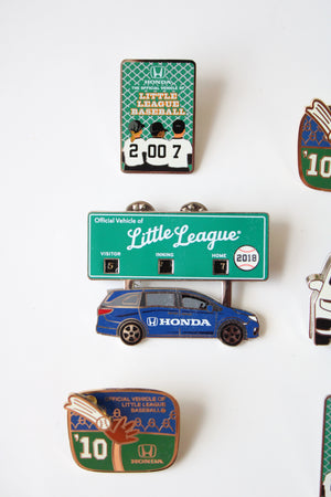 Honda Little League Baseball Collector's Pins | Set Of 6