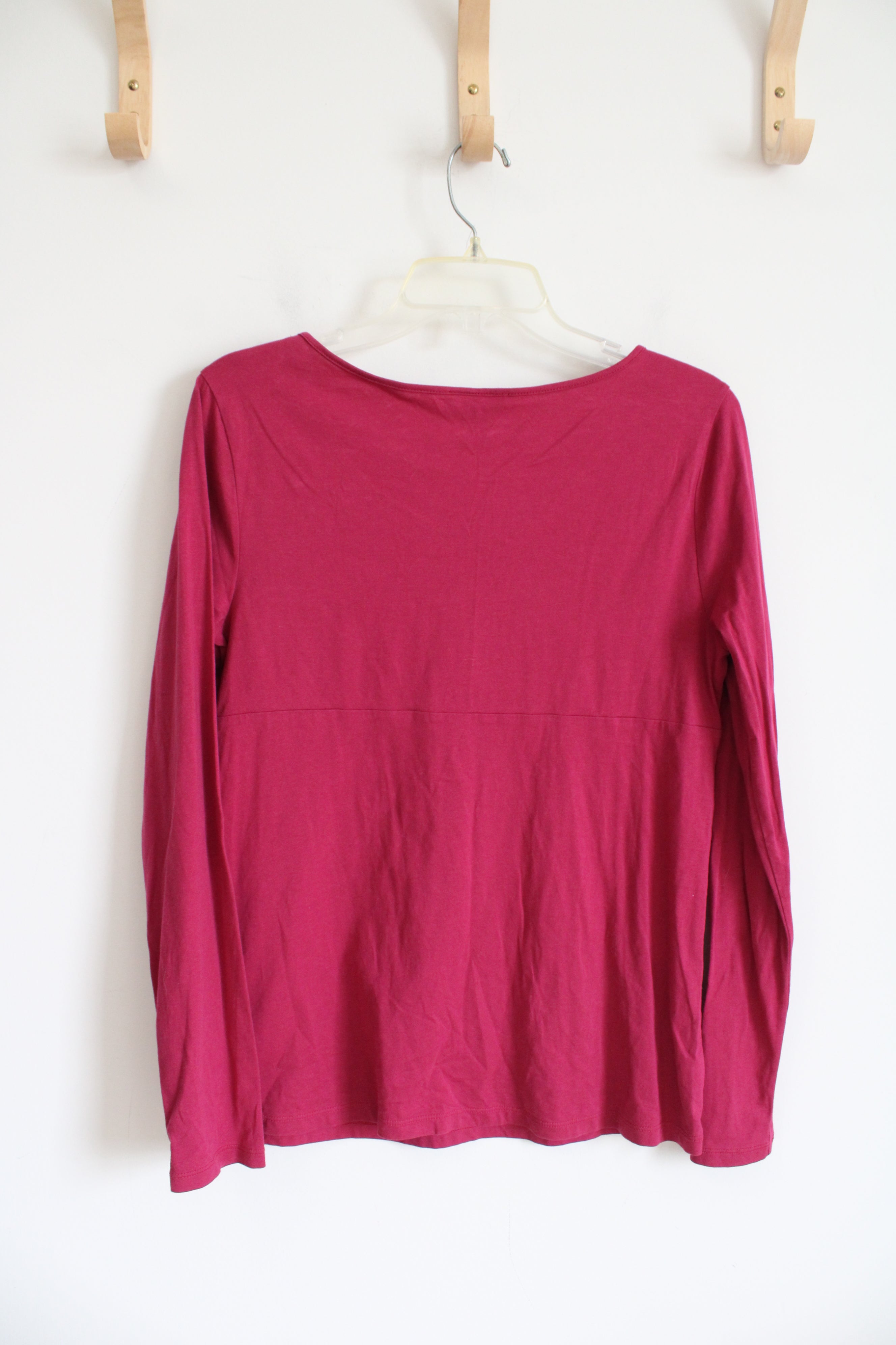 LOFT Pink Long Sleeved Top | M