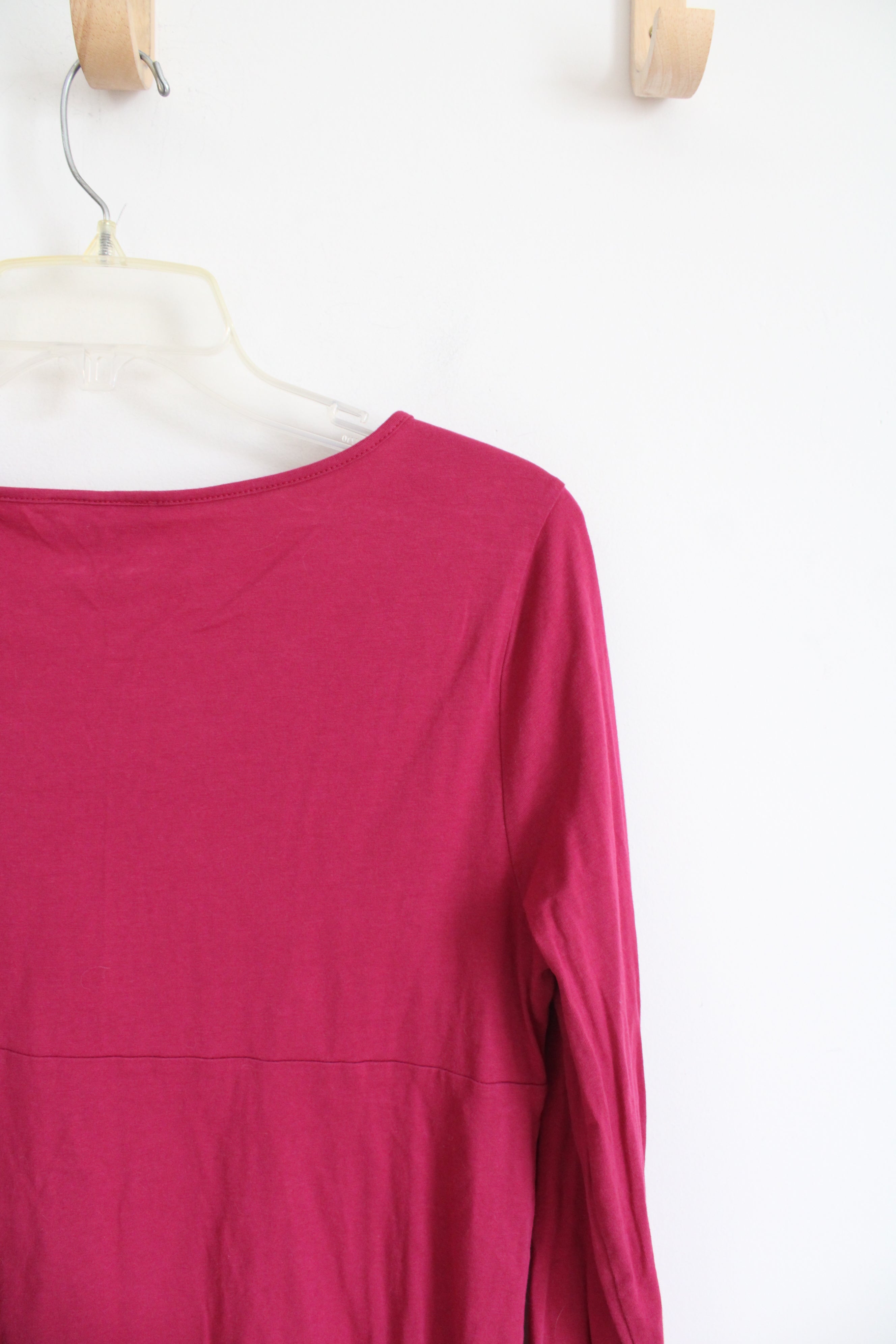 LOFT Pink Long Sleeved Top | M