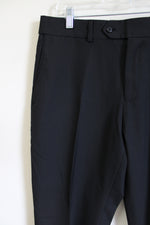 Stafford Classic Fit Black Pants | 32X30