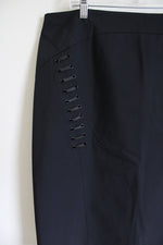 Lafayette 148 New York Black Skirt | 16