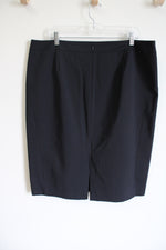 Lafayette 148 New York Black Skirt | 16