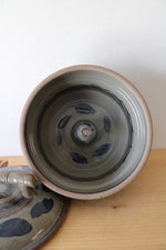 David Norton Handmade Pottery Blue & Gray Yunnan Steamer