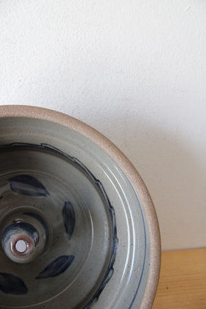 David Norton Handmade Pottery Blue & Gray Yunnan Steamer