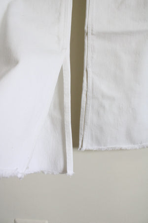 NEW DL 1961 Bridget Instasculpt Boot 33" White Jeans | 32 (14)