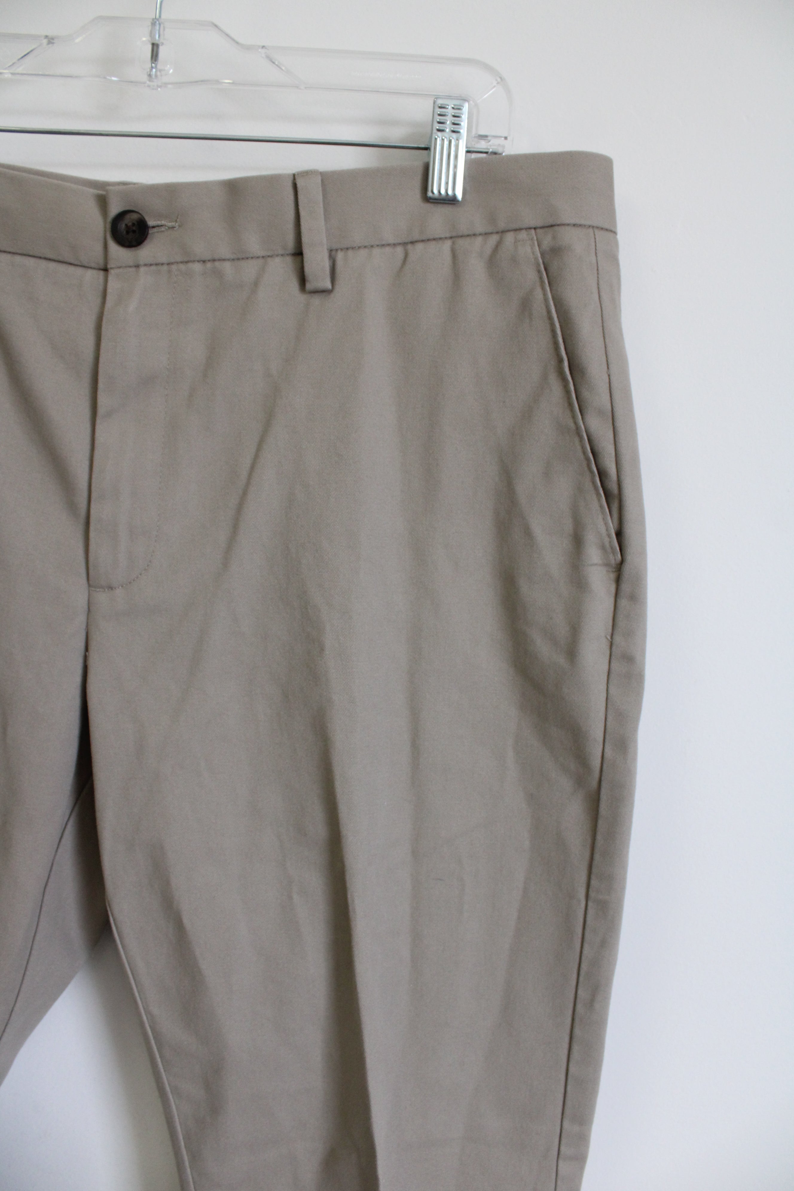 Amazon Essentials Slim Fit Tan Khaki Pants | 35X30