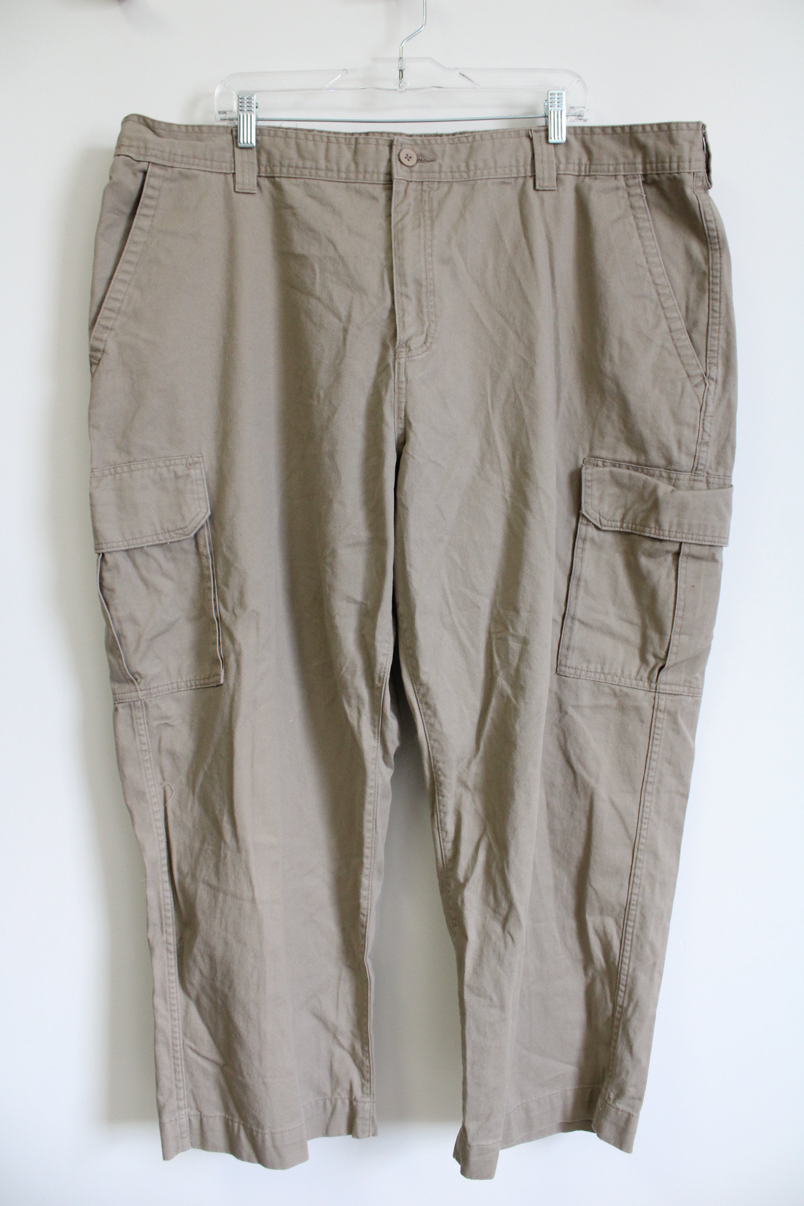 Basic Editions Tan Cargo Pants | 46X29