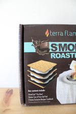 Terra Flame S'mores Roaster StoneCast Fire Bowl