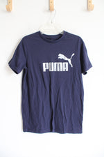 Puma Navy & Gray Shirt | Youth L (14/16)