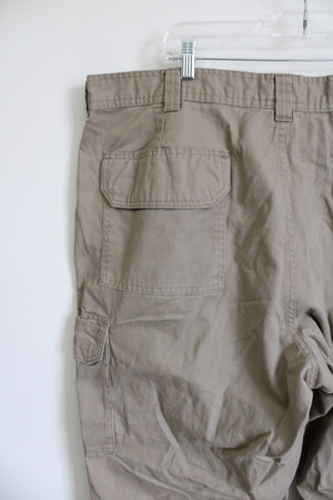 Basic Editions Tan Cargo Pants | 46X29