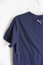 Puma Navy & Gray Shirt | Youth L (14/16)