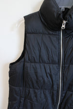 Old Navy Black Puffer Vest | M