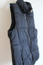 Old Navy Black Puffer Vest | M