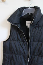 Old Navy Black Puffer Vest | M