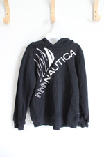 Nautica Black & White Hoodie | Youth 7