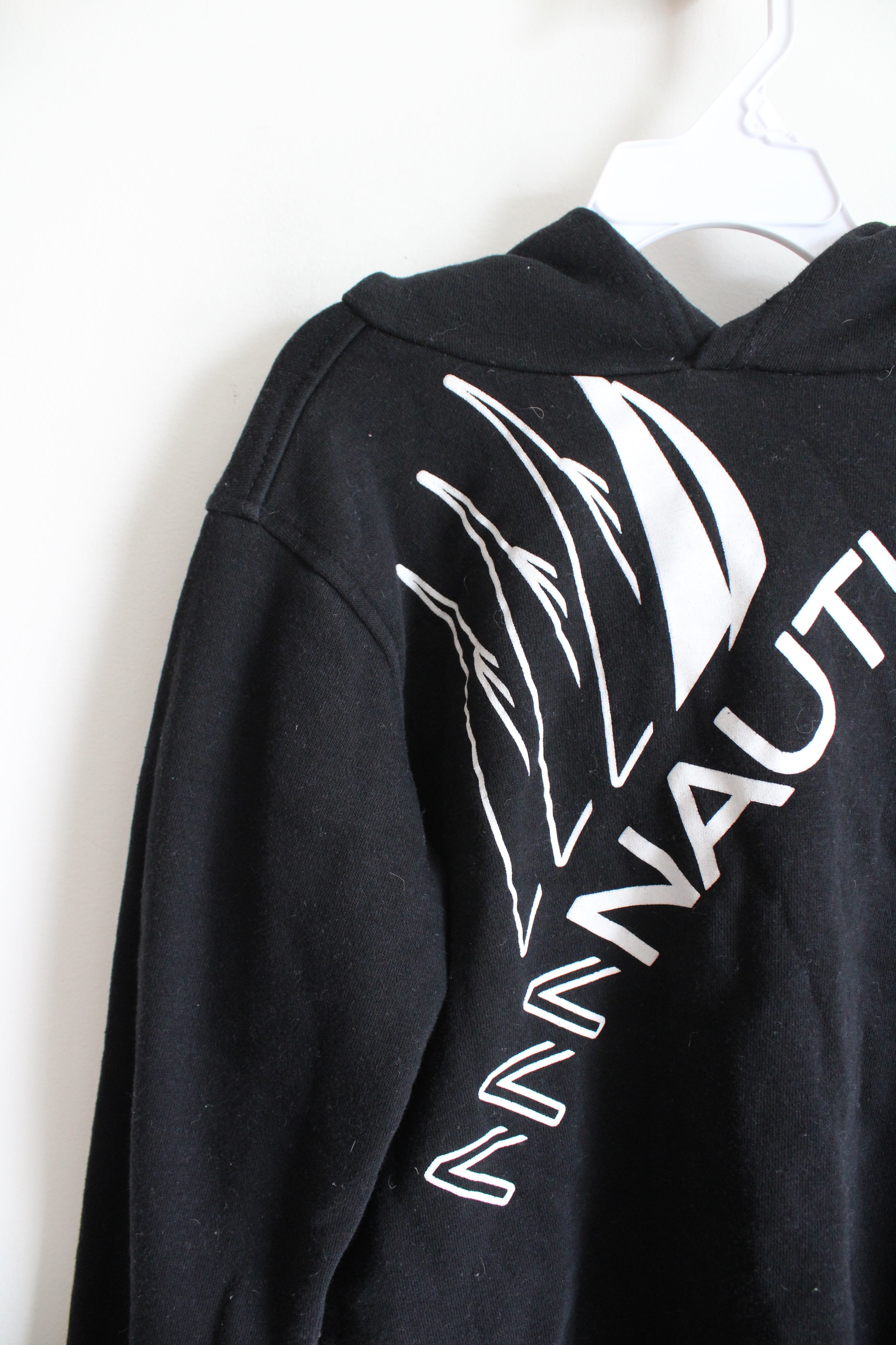 Nautica Black & White Hoodie | Youth 7