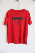 Under Armour Baseball Red shirt | Youth S (8)