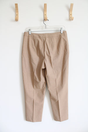 Talbots Tan Heritage Capri Trouser Pants | 6