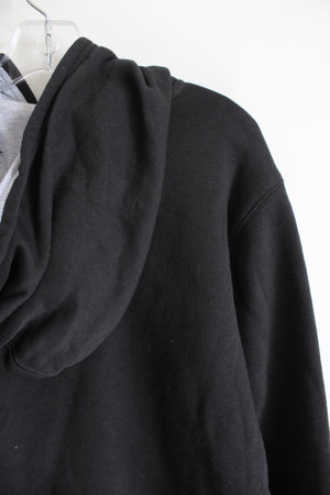 Champion Black Green & Gray Hoodie | Youth M (10/12)