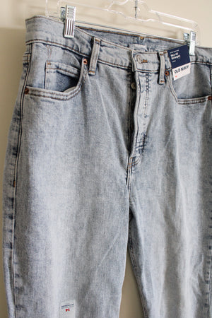 NEW Old Navy Extra High Rise Sky-Hi Straight Ankle Jeans