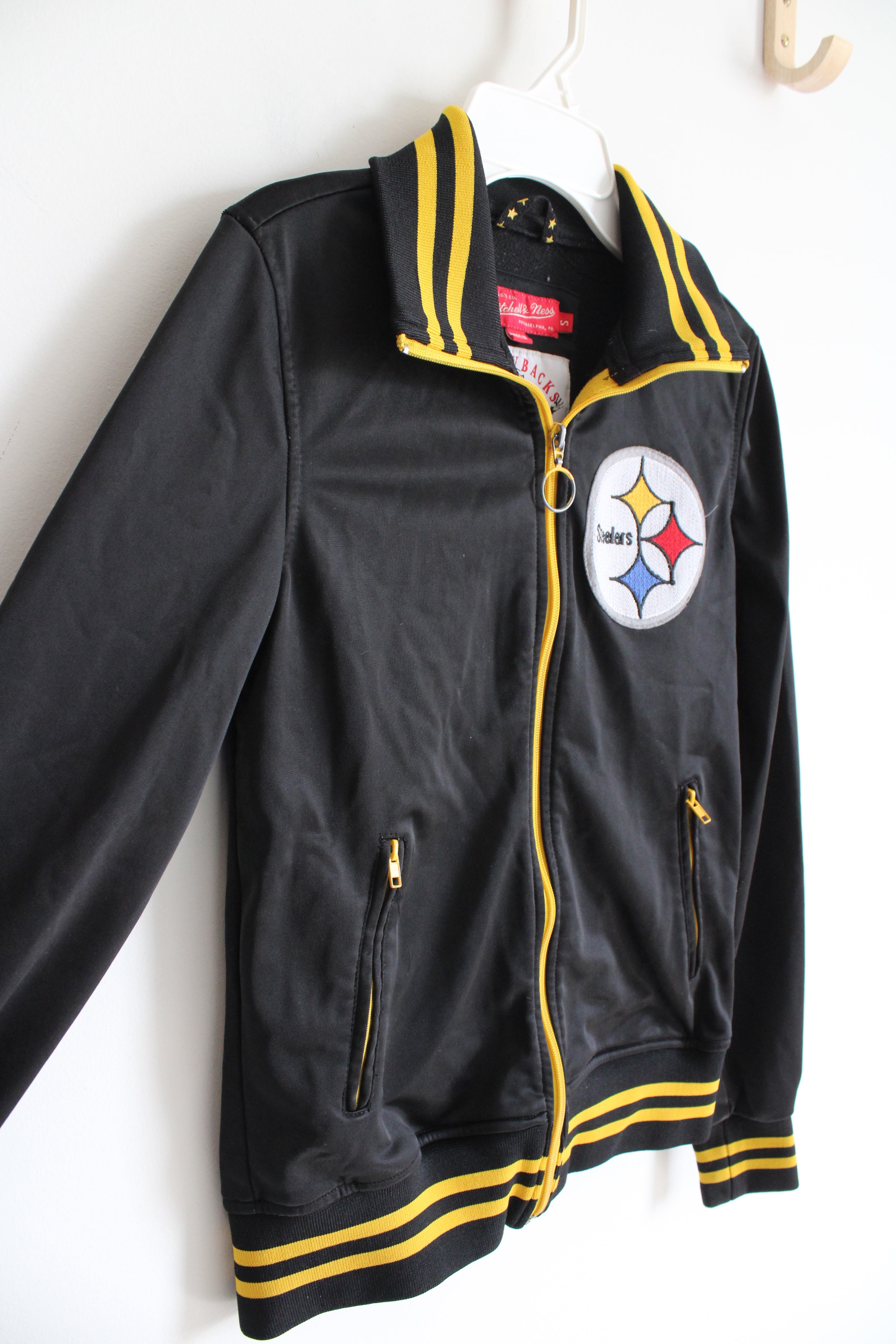 Mitchell & Ness Pittsburgh Steelers Track Jacket  | Youth S (8)