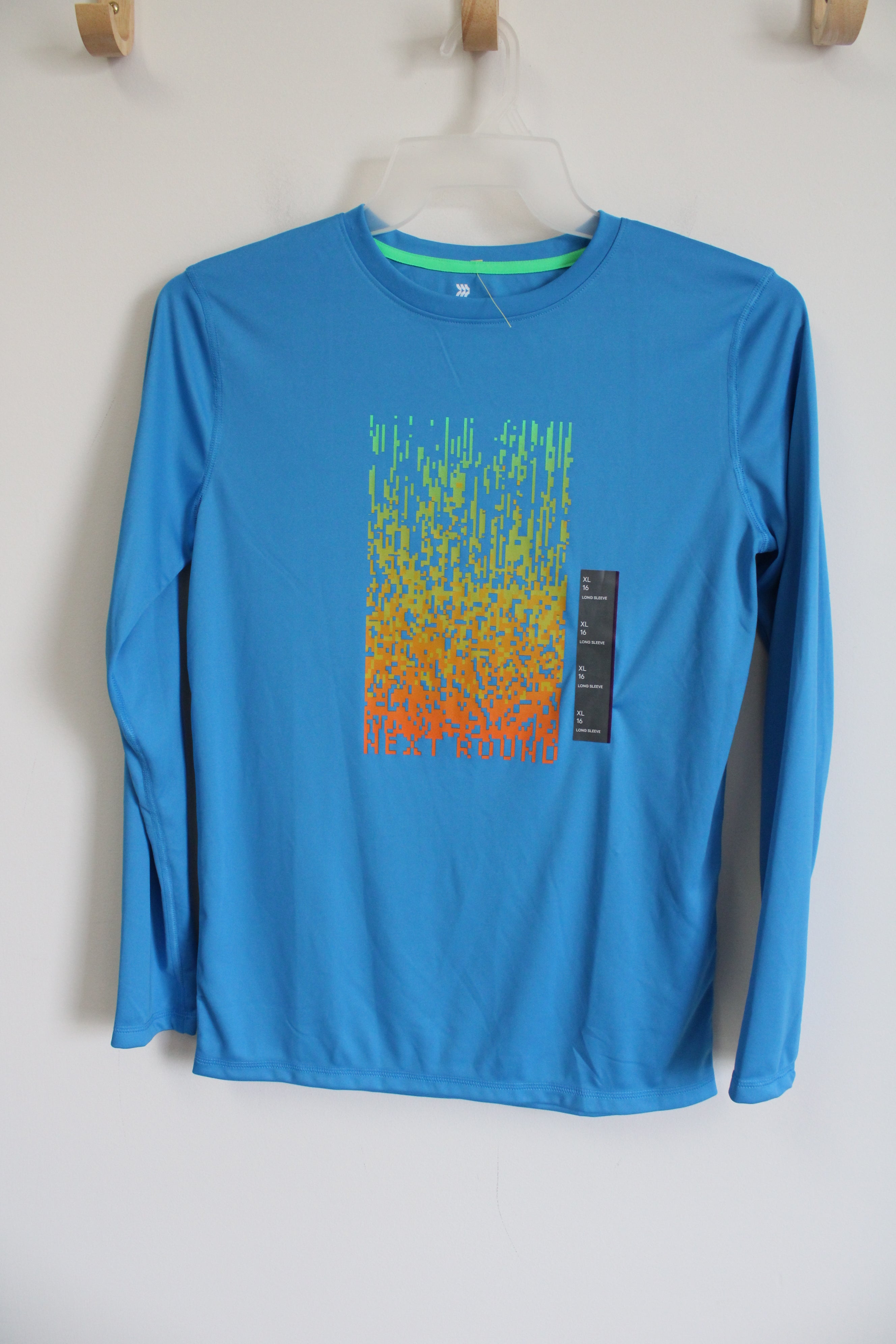 NEW All In Motion Blue Long Sleeved Shirt | Youth XL (16)