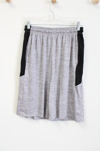 Reset Light Gray Athletic Shorts | M