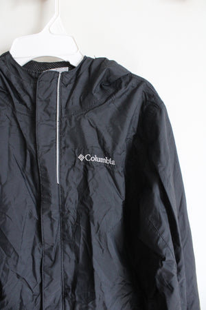 Columbia Black Windbreaker Jacket | Youth M (10/12)