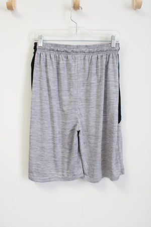 Reset Light Gray Athletic Shorts | M