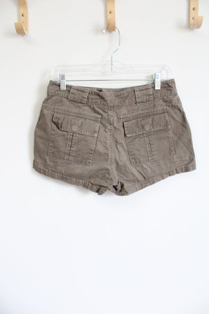 Old Navy Brown Cotton Shorts | 6