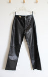 NEW Banana Republic Genuine Black Leather Pants | 8