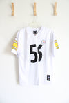 Reebok NFL Team Apparel #56 Woodley Pittsburgh Steelers Jersey | Youth XL (18/20)