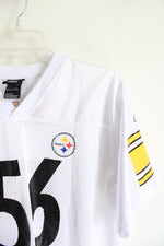 Reebok NFL Team Apparel #56 Woodley Pittsburgh Steelers Jersey | Youth XL (18/20)