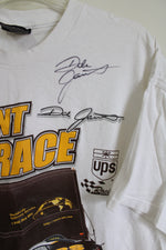 Vintage Chase Authentics Autographed Dale Jarret UPS Tee | L