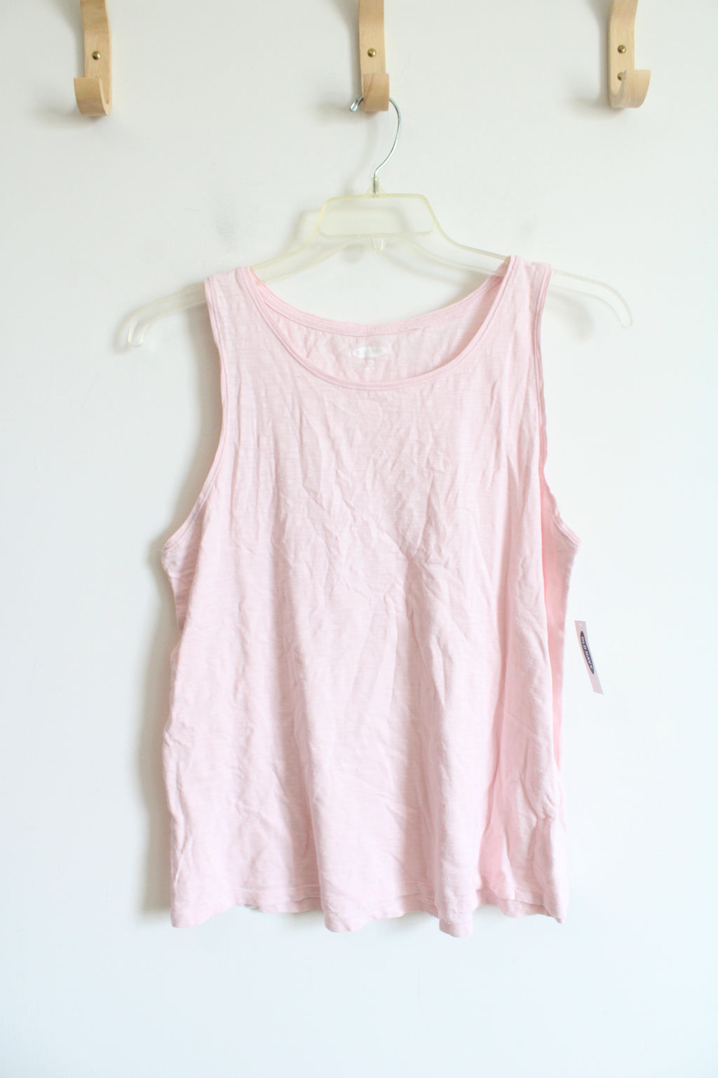 NEW Old Navy Light Pink Cotton Tank Top | L