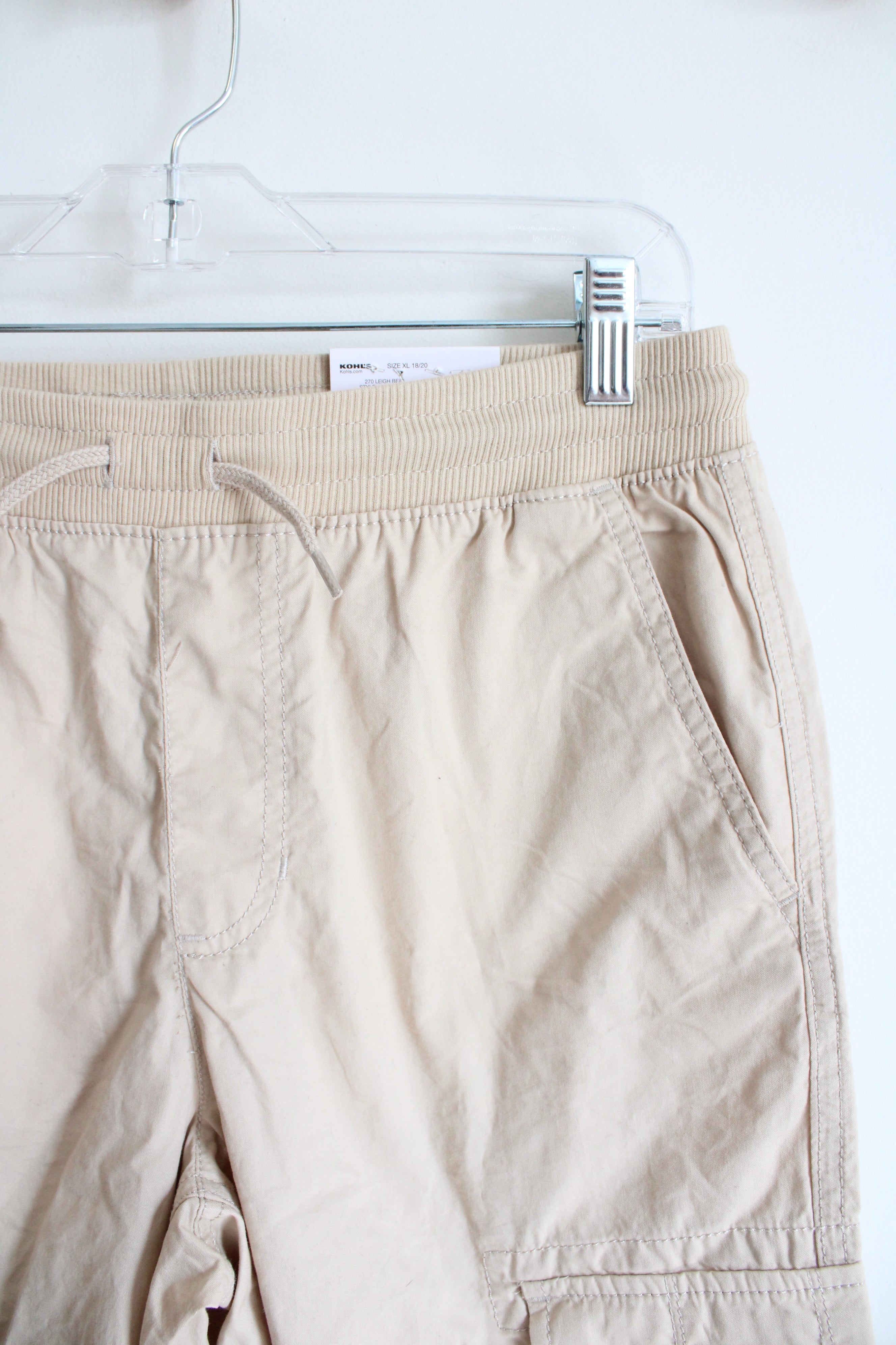 NEW Sonoma Khaki Cargo Shorts | Youth XL (18/20)