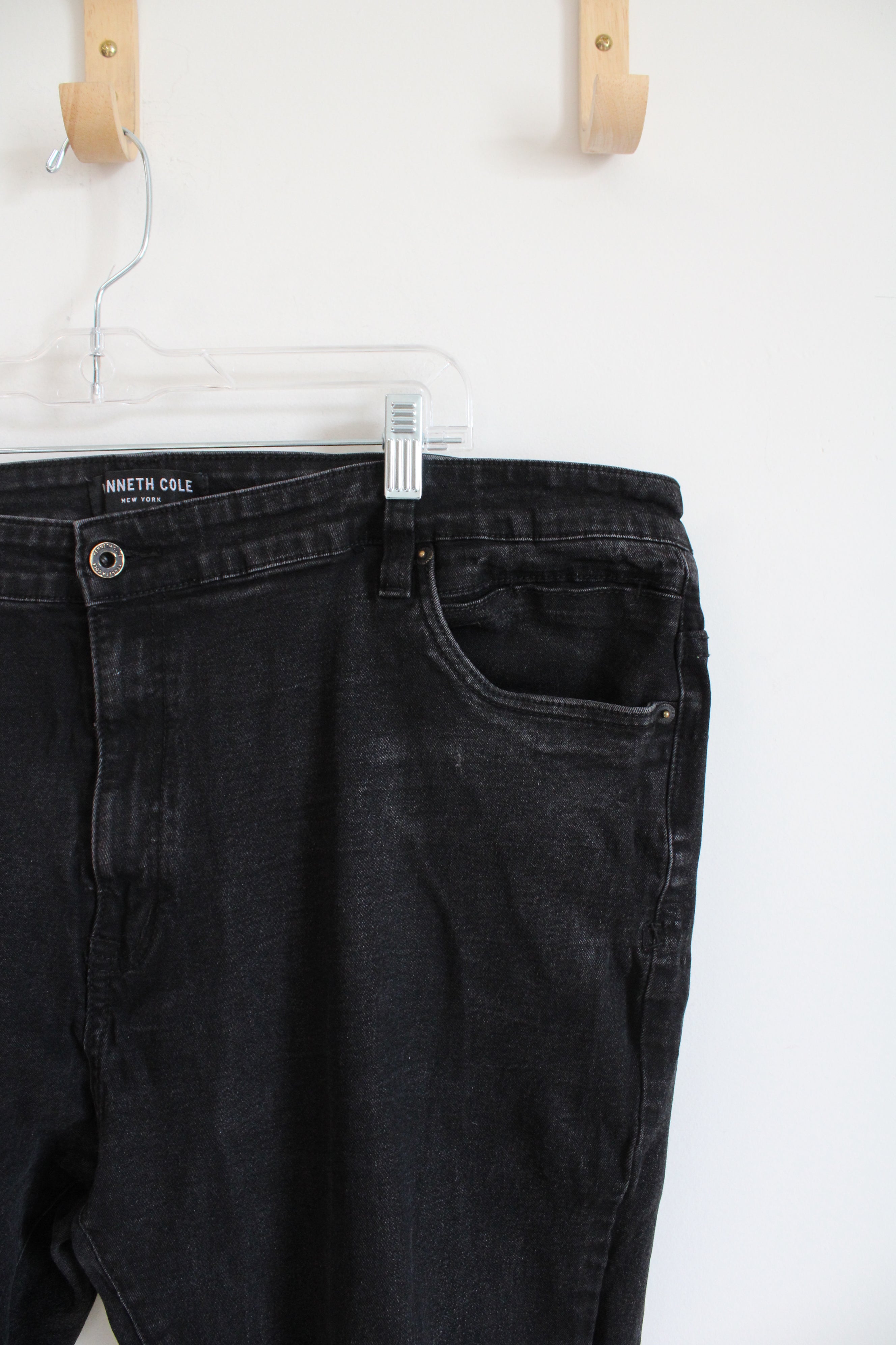 Kenneth Cole Black Regular Fit Jeans | 46X30