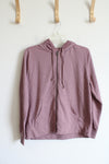 Sonoma Mauve Soft Full Zip Jacket | L