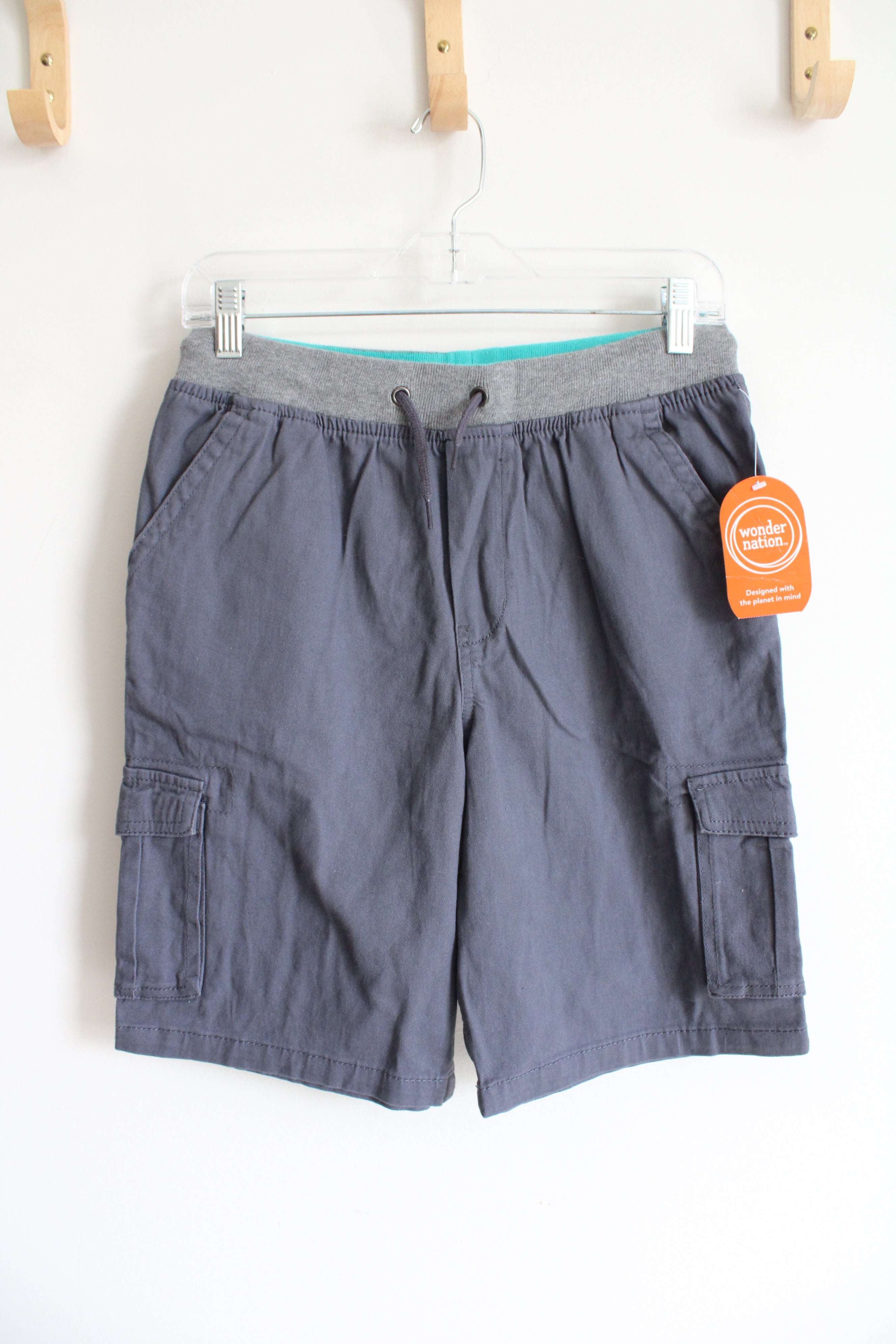 NEW Wonder Nation Gray Cargo Shorts | Youth XL (14/16)