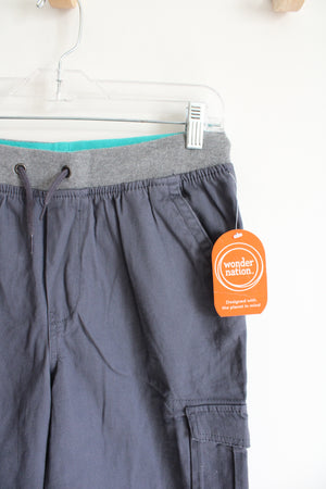 NEW Wonder Nation Gray Cargo Shorts | Youth XL (14/16)