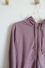 Sonoma Mauve Soft Full Zip Jacket | L