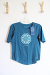 NEW Life Is Good Crusher Blue Cotton Shirt | S